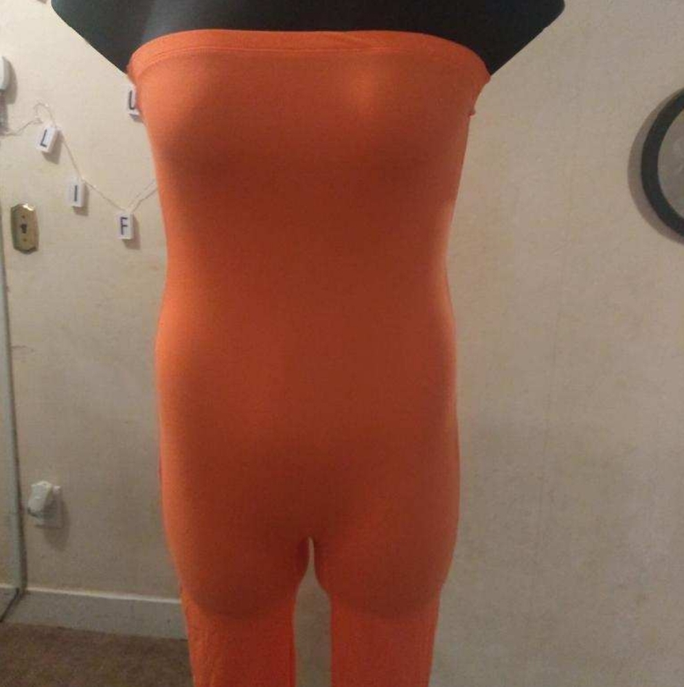 Orange jumpsuit